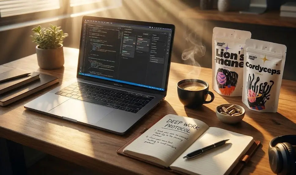 Caffeine vs. Functional Mushrooms: Why You Should Upgrade (Not Quit) Your Morning Coffee